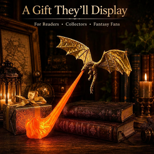 Emberwing Dragon Lamp