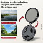 Magnetic Flip Lens Filter for Phone Camera