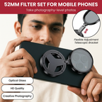Magnetic Flip Lens Filter for Phone Camera