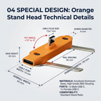 2in1 Detachable Cable with Stand