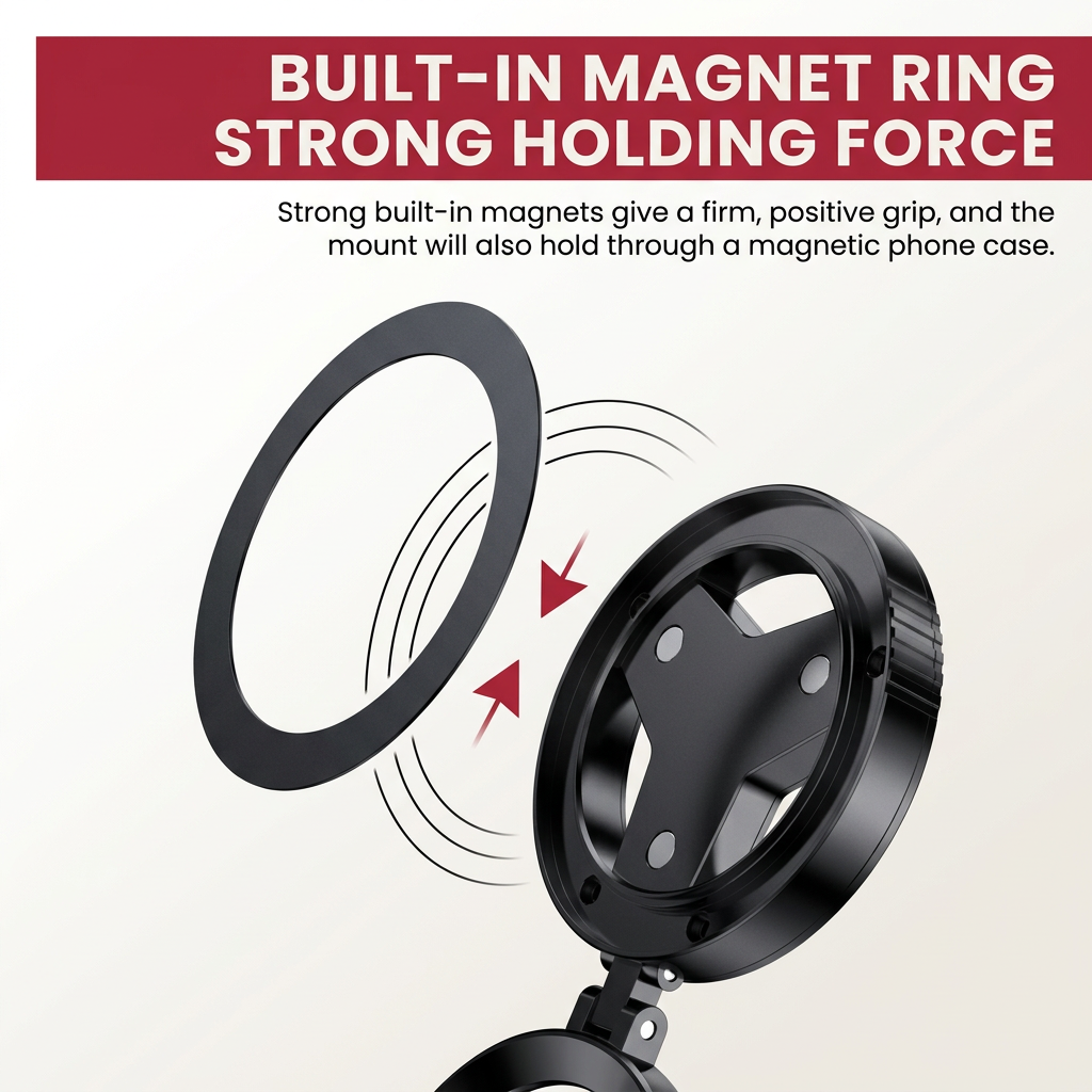 Magnetic Flip Lens Filter for Phone Camera