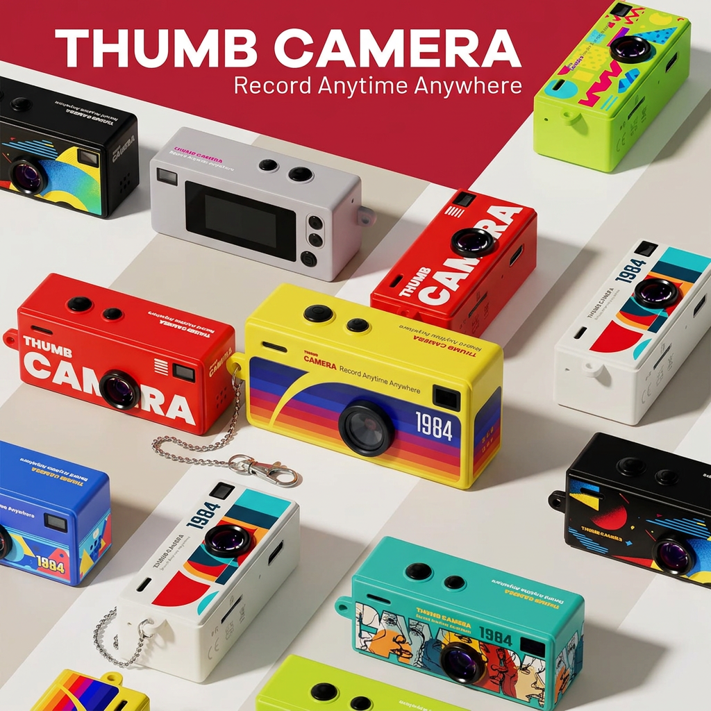 G6 Thumb Camera Pro - Mini Keychain Digital Camera