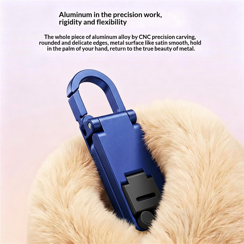Foldable Pocket Phone Stand Keychain